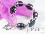 27mm dark blue round gemstone bracelet wholesale