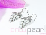 natural color grape shape gemstone earrings wholesale