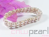 7-7.5mm freshwater pearl stretchy bracelet wholesale