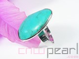 natural color turquoise ring wholesale