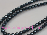 5.5-6mm AA+ grade black Akoya pearl strands