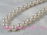 16 inch 6.5-7mm A+ white akoya pearl strands
