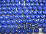 10mm blue round lapis lazuli loose gemstone beads