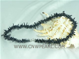 wholesale cream-colored branch coral necklace