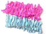 7.5" 10-25mm purple and irregular natural shell bracelet