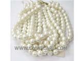 15" 12mm 7layer south sea shell pearl beads in strand