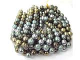 15" 16mm 7 layer south sea shell pearl beads in strand