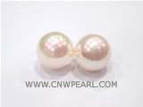 16mm pink south sea shell pearl beads