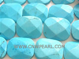 22-30mm blue face natural loose turquoise strand