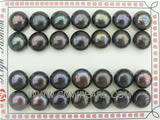 size 12-13mm big black loose freshwater bread pearl