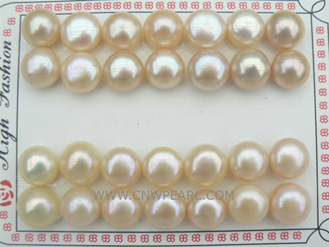 12-13mm pink loose bread pearl at a factory price
