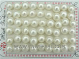 10-10.5mm white loose freshwater bread pearl with some discount