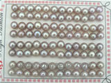 stunning 7-7.5mm purple loose freshwater bread pearl