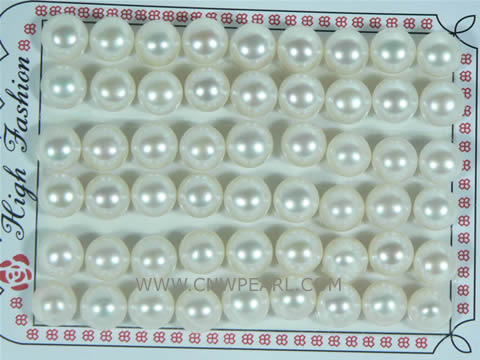 10-10.5mm white loose freshwater bread pearl at exceptional pric