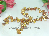 10*13mm golden blister pearl strand at exceptional prices