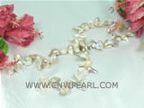 beautiful 10*13mm blister freshwater pearl strand