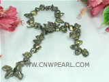 my finest pearl strands with 10*13mm red blister pearl strand