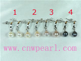 6*7mm freshwater pearl earrings wholesale