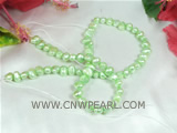 6-7mm aqua color nugget pearl strands on sale