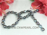 7-8mm gray color nugget pearl strands on sale