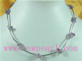 tin cup crystal necklace wholesale