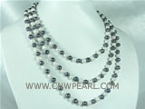 7-8mm potato freshwater pearl necklace on wholesale