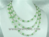 wholesale two different kind of freshwater pearl necklace