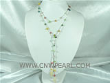 wholesale colorful nugget and potato freshwater pearl necklace