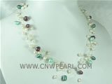 wholesale top drilled potato freshwater pearl necklace