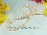 fashion 5-6mm maize button freshwater pearl strand