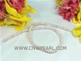 beautiful 5-6mm lavender button freshwater pearl strand