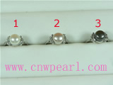 8-8.5mm cultured pearl ring