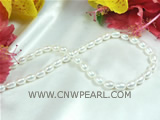 execellent quality of 6-7mm white rice pearl strand