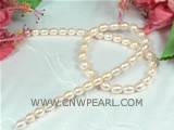 buy my finest 6-7mm pink rice freshwater pearl strand