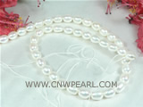 7-8mm white rice pearl strand with some discount