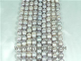 10-11mm purple rice pearl strand with some discount