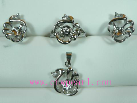 18k gp jewelry mounting set on sale