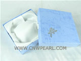 wholesale 36pcs blue 9*9cm square trinket bracelet boxes