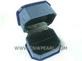 20pcs blue 6cm*6.5cm velvet oblong trinket boxes