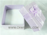 60pcs purple 4.5cm*4.5cm square trinket jewelry set boxes
