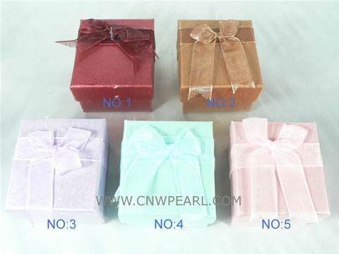 60pcs purple 4.5cm*4.5cm square trinket jewelry set boxes