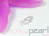 wholesale 5pcs 925 sterling silver 12mm pearl necklace clasps