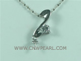 10pcs barb shape 925 sterling silver pendant accessories