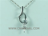 10pcs 6 shape 925 sterling silver pendant accessories
