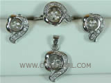 elegant snail design jewelry mounting set on sale