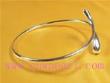 925 sterling silver simple bracelet