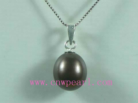 10*11mm rice freshwater pearl pendant wholesale