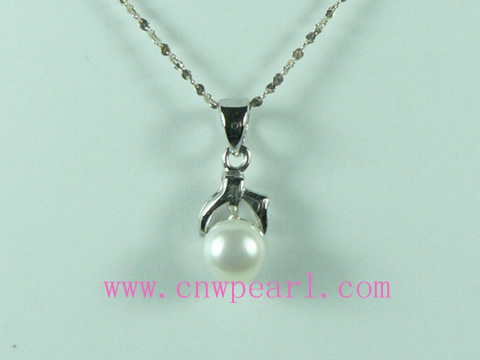 6-8mm bread pearl pendant on sale