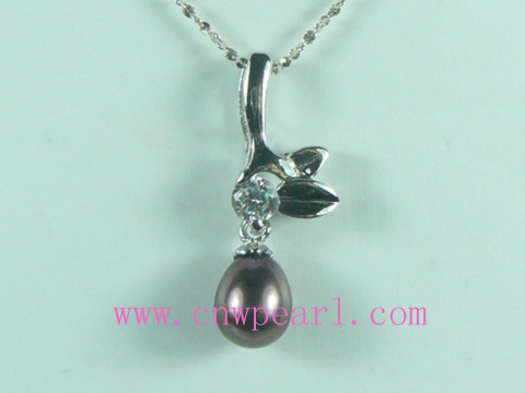 rice cultured pearl pendant wholesale