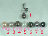 rice cultured pearl pendant wholesale